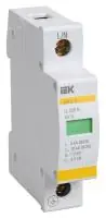 Огр-ль имп. перенапр. ОПС1-D 1Р In=5kA Un=230B Im=10kA ИЭК - foto